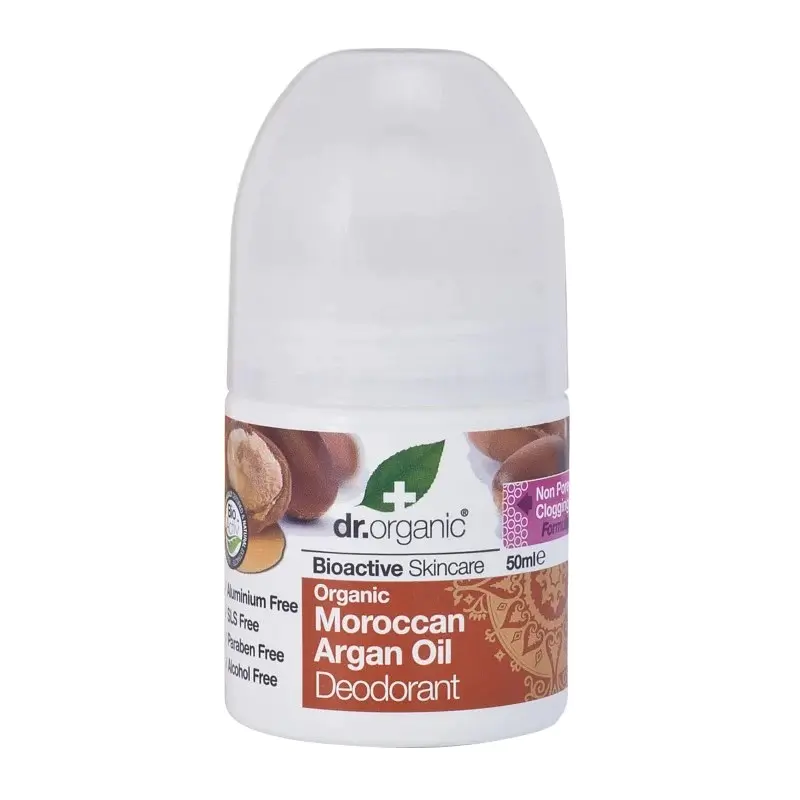 Dr. Organic Deodorant Moroccan Argan Oil 50 ml